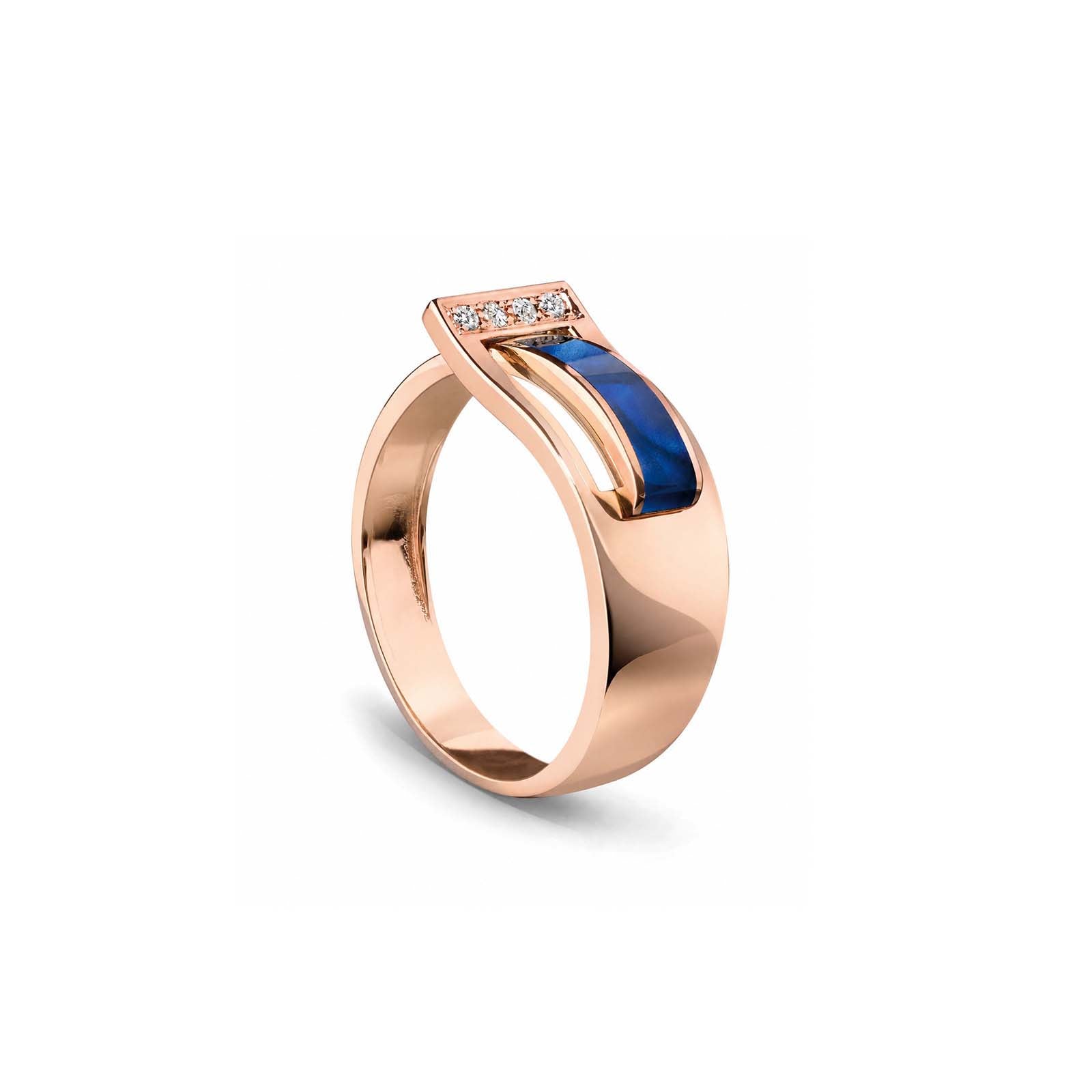 Bague Déferlante II