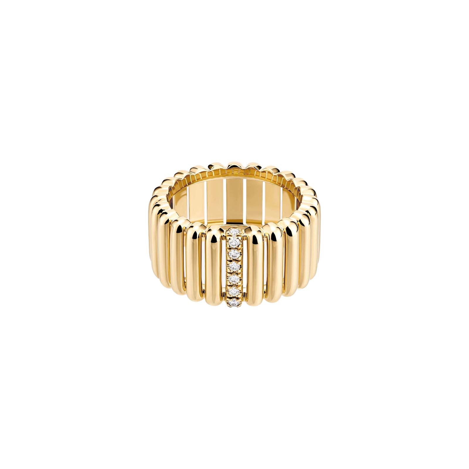Bague 82 Grand Modèle Diamants 1 Rang