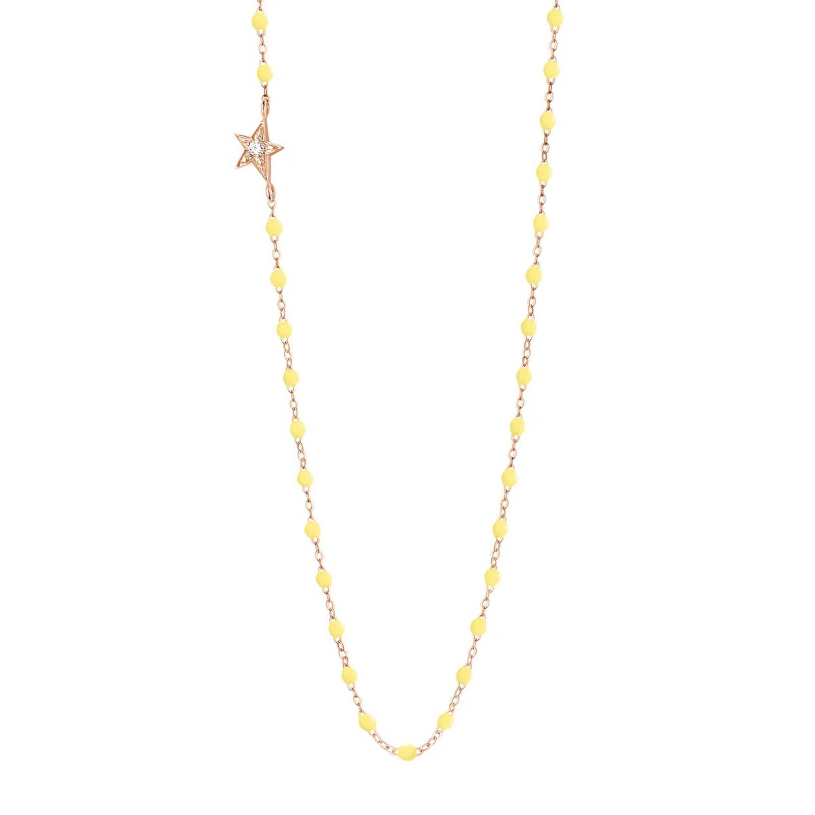 Collier Étoile Diamant Côté