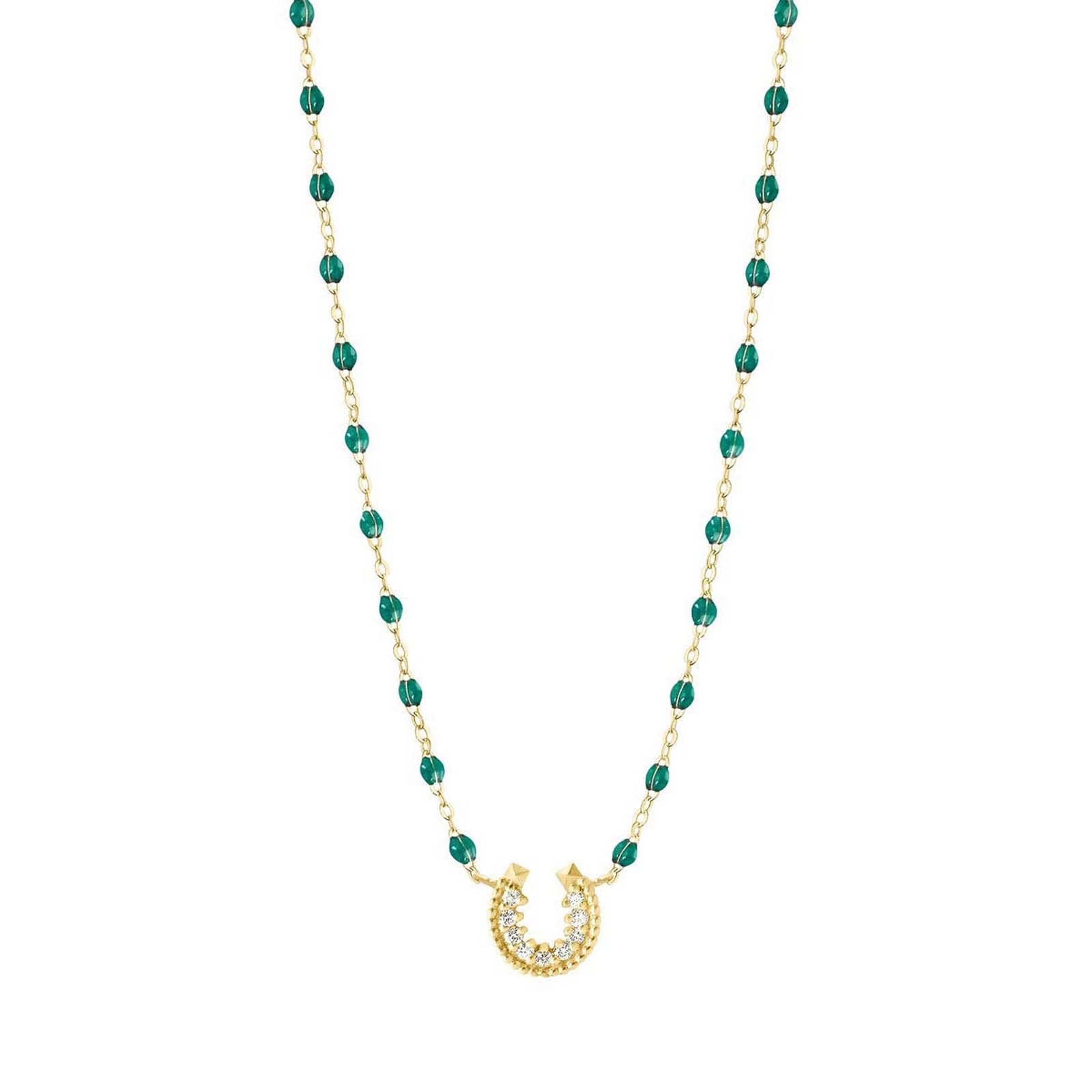 Collier Fer à Cheval Diamants