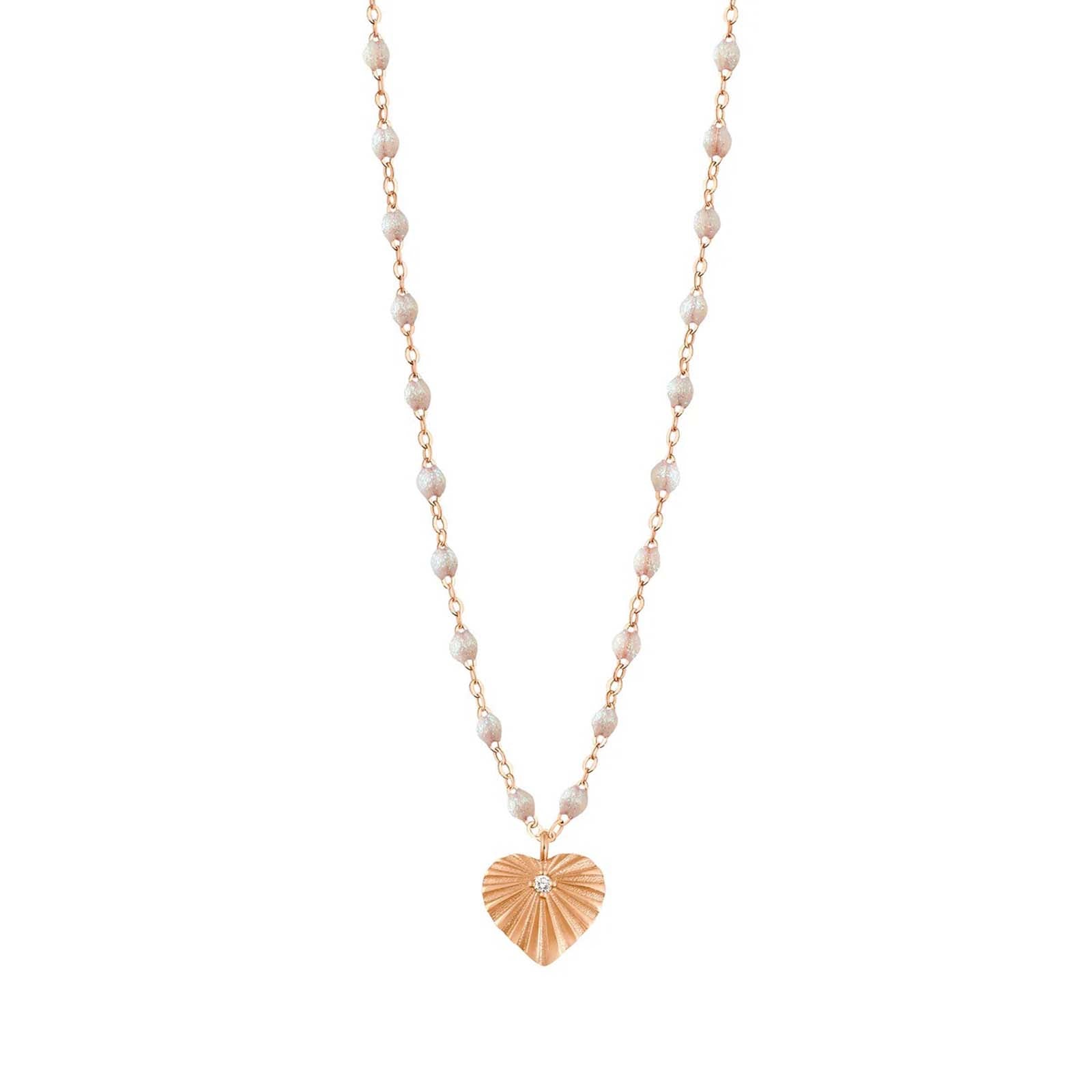 Collier Coeur Lumière Diamant