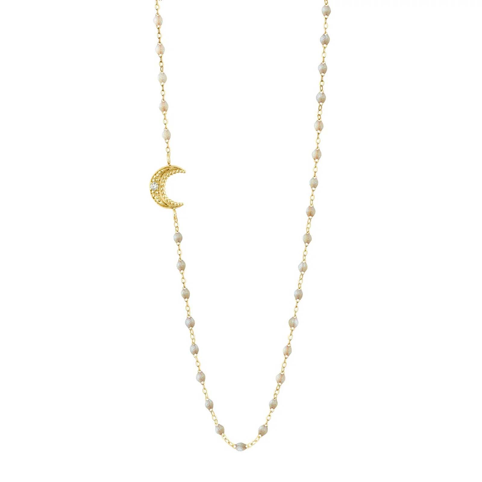 Collier Lune Diamant Côté