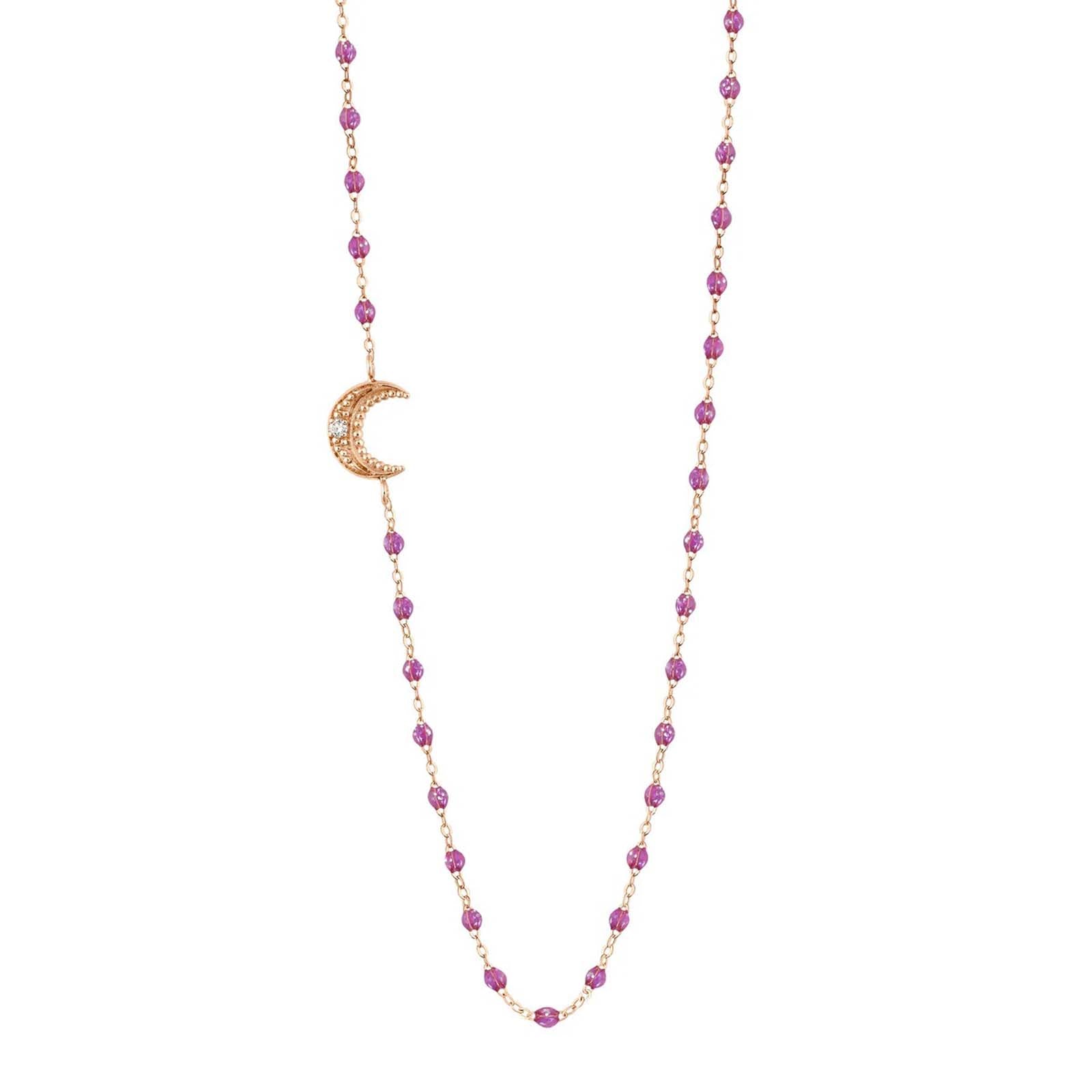 Collier Lune Diamant Côté