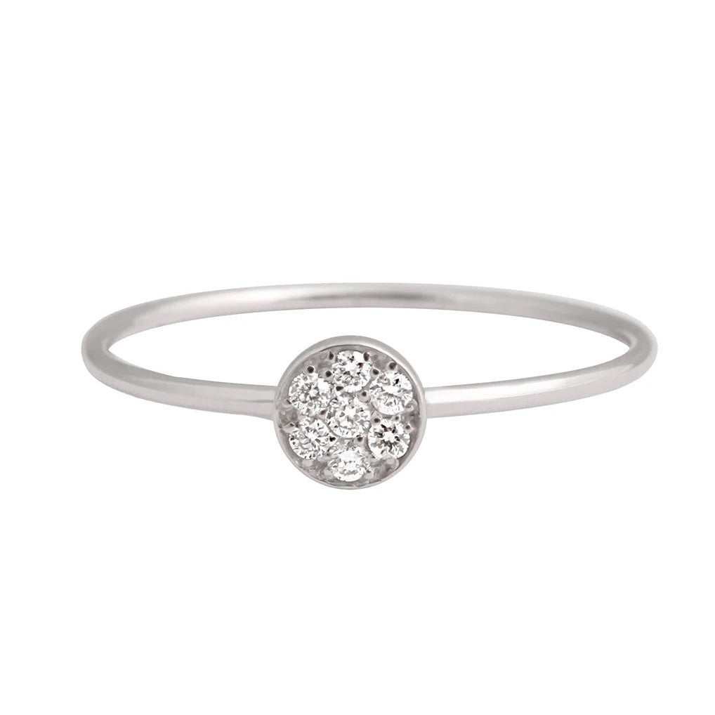 Bague Puce Diamants