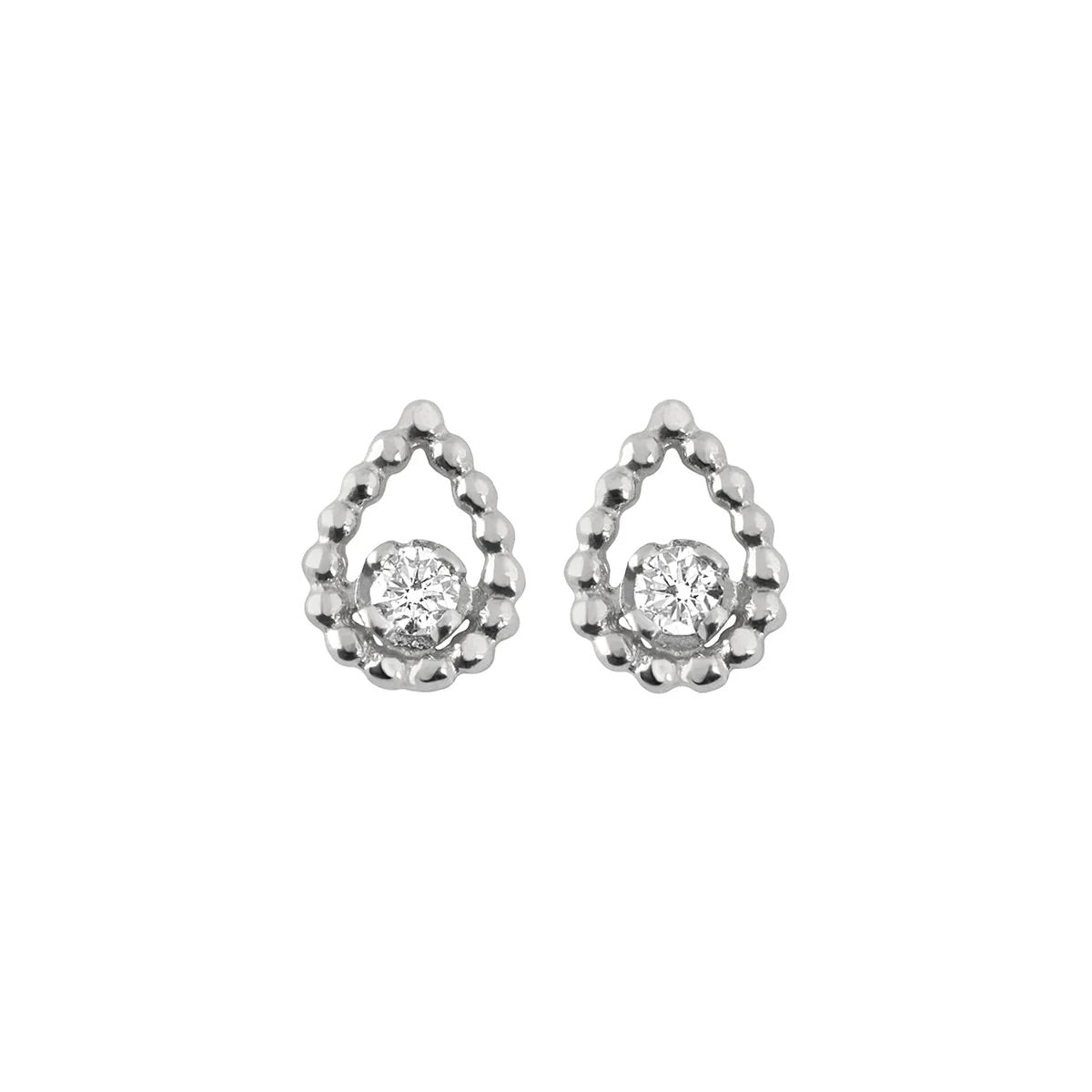 Boucles d’oreilles Lucky Lotus Diamants