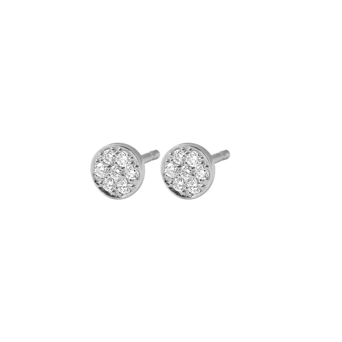 Boucles d’oreilles Puce Diamants