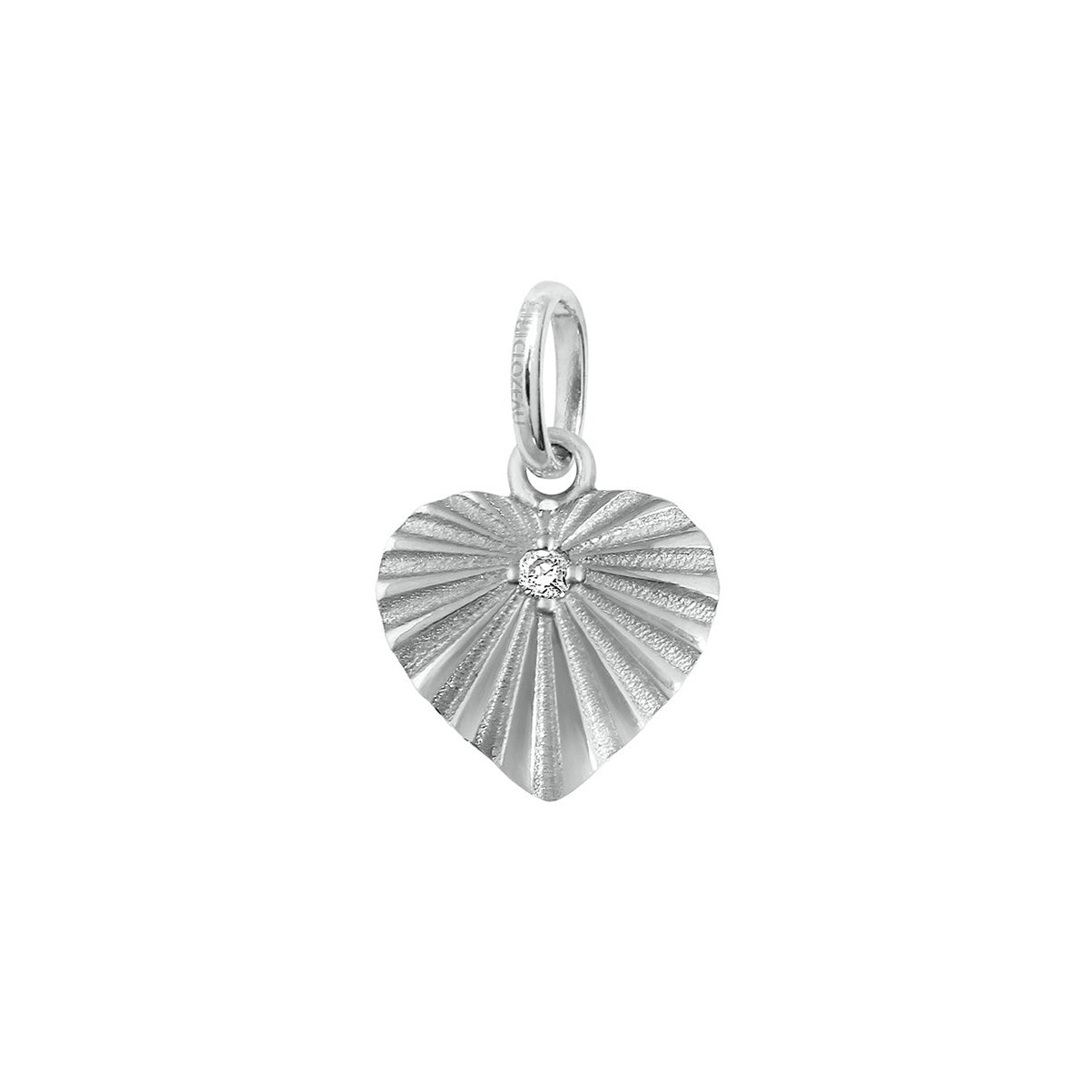 Pendentif Coeur Lumière Diamant
