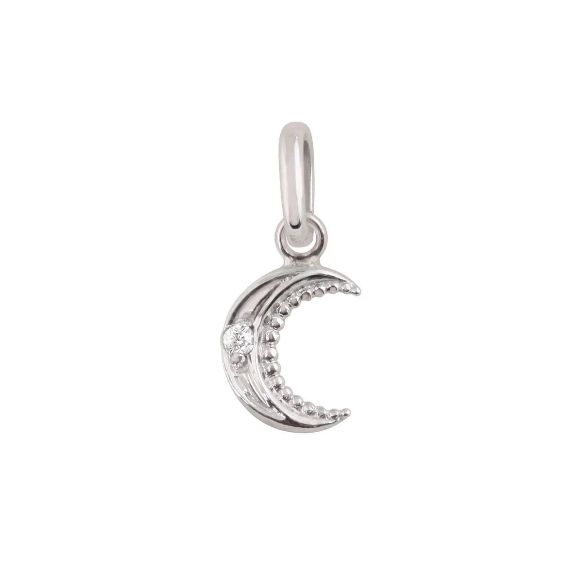 Pendentif Lune Diamant