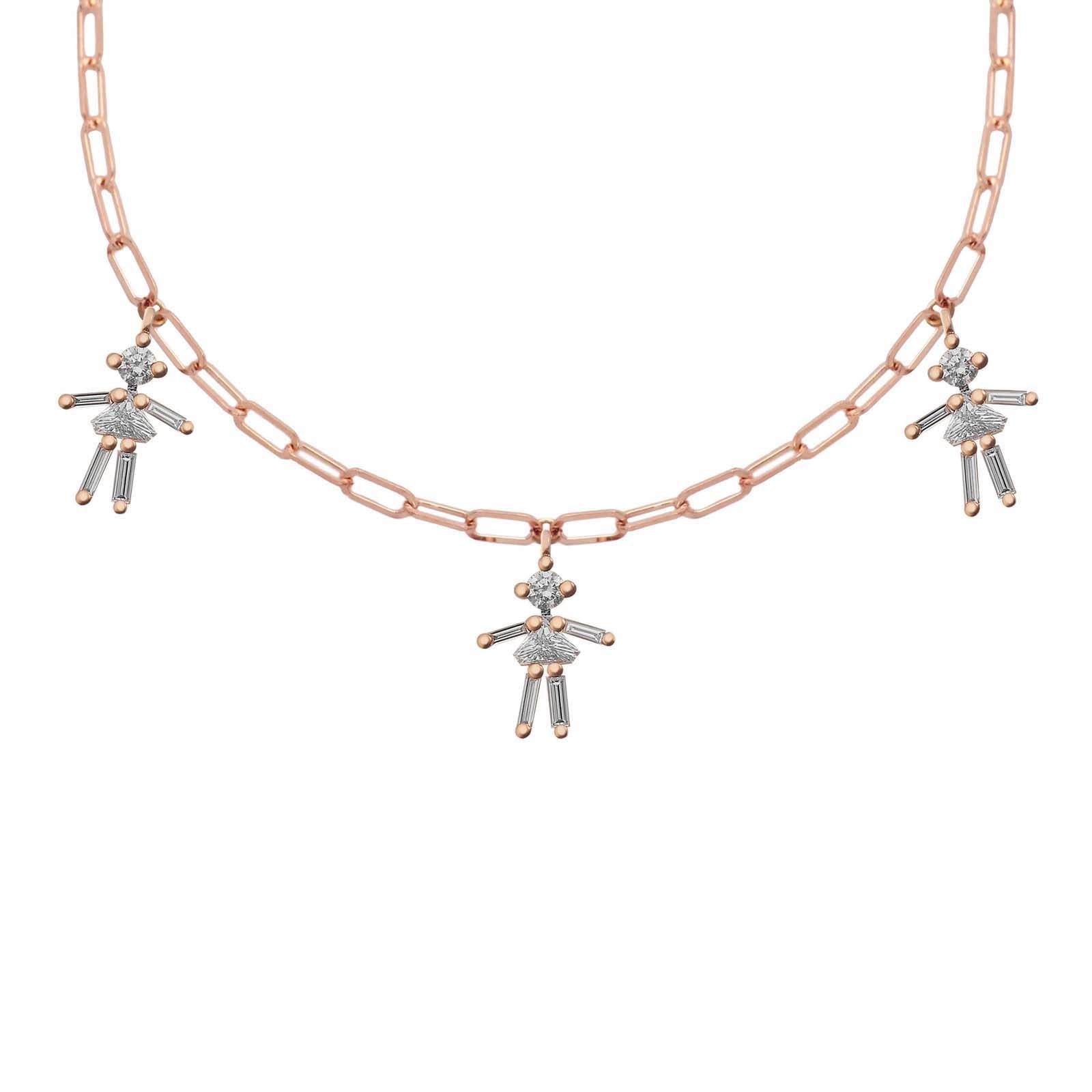 Collier Mini Chocker Triple