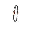 Bracelet Limite Or Rose - Obsidienne Acajou
