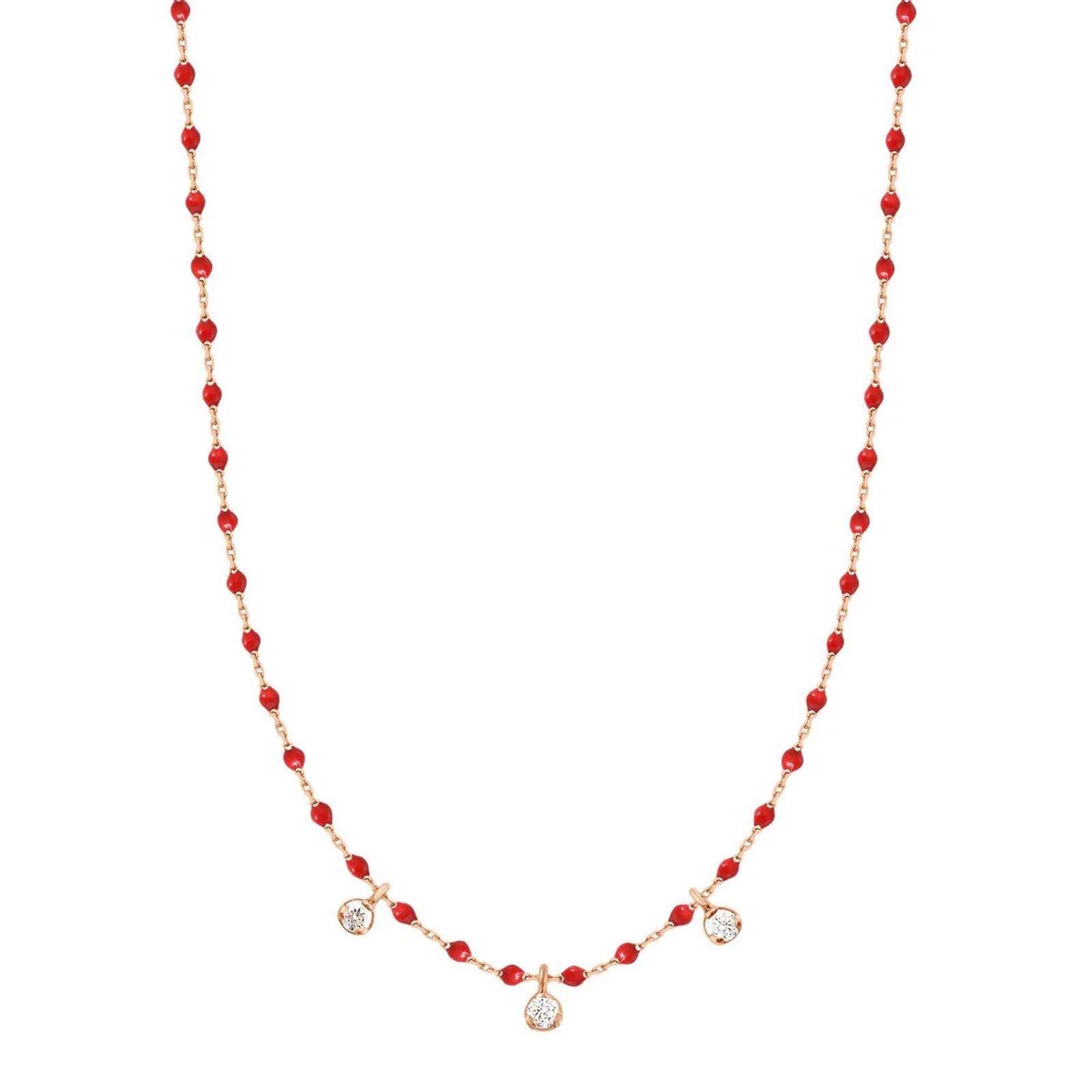 Collier Mini Gigi 3 Diamants