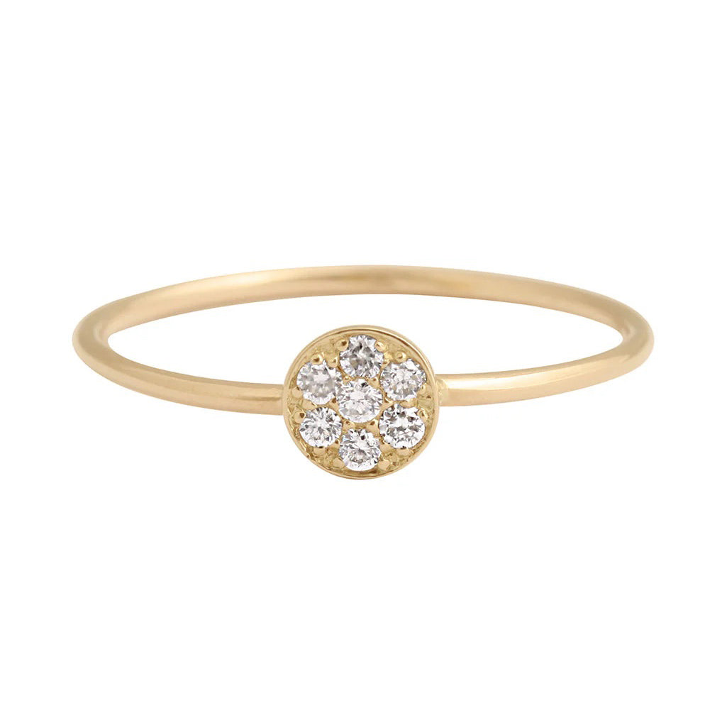 Bague Puce Diamants