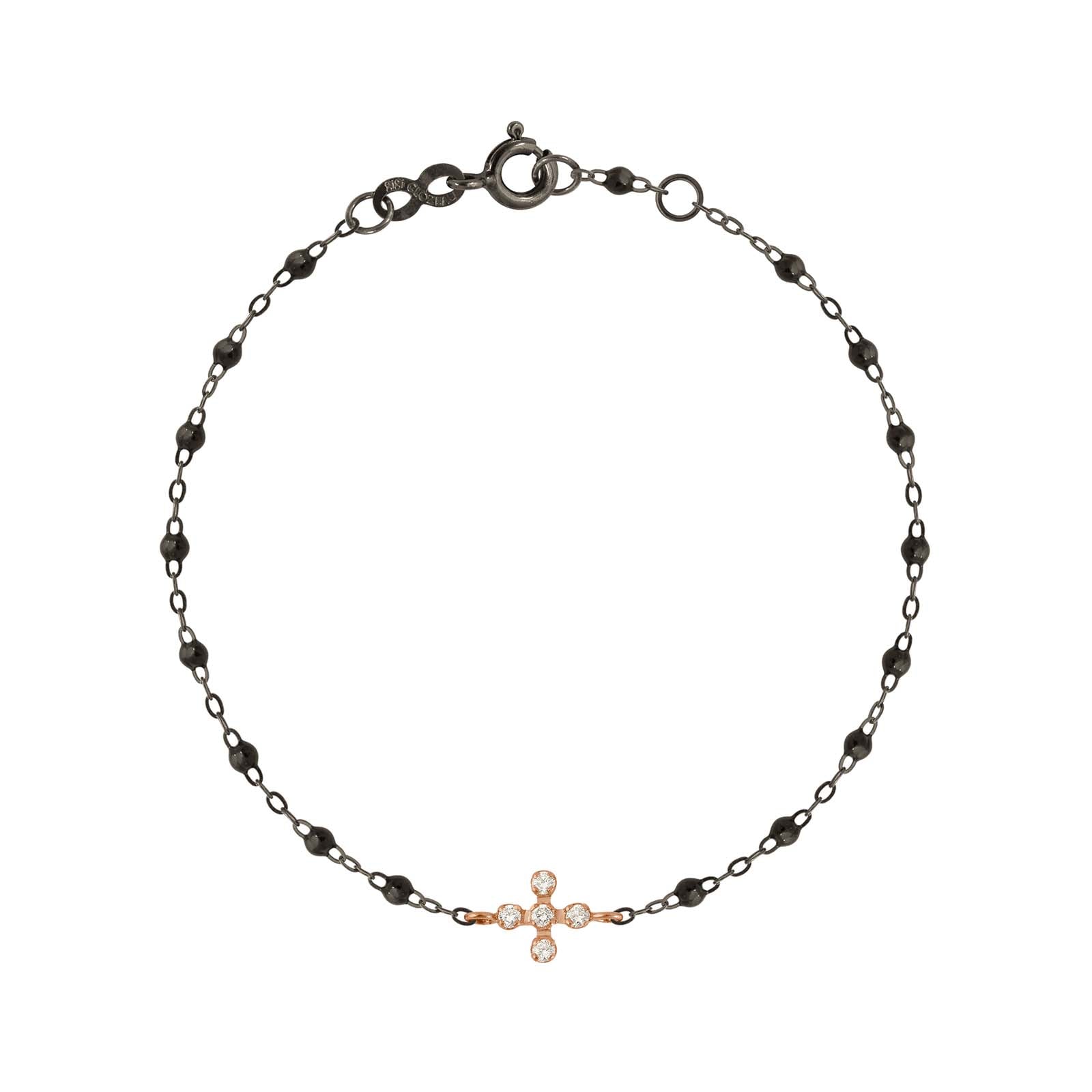 Bracelet Spark Diamants Or Noir