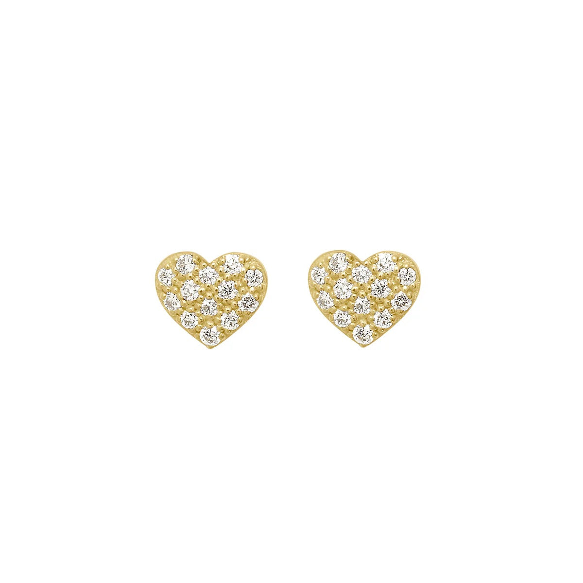 Boucles d’oreilles Coeur In Love Diamants