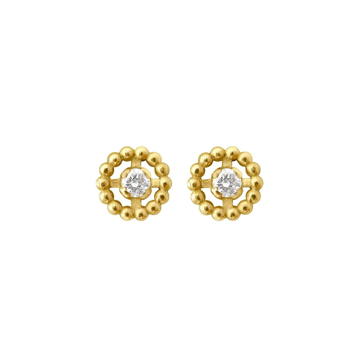 Boucles d’oreilles Lucky Puce Diamants