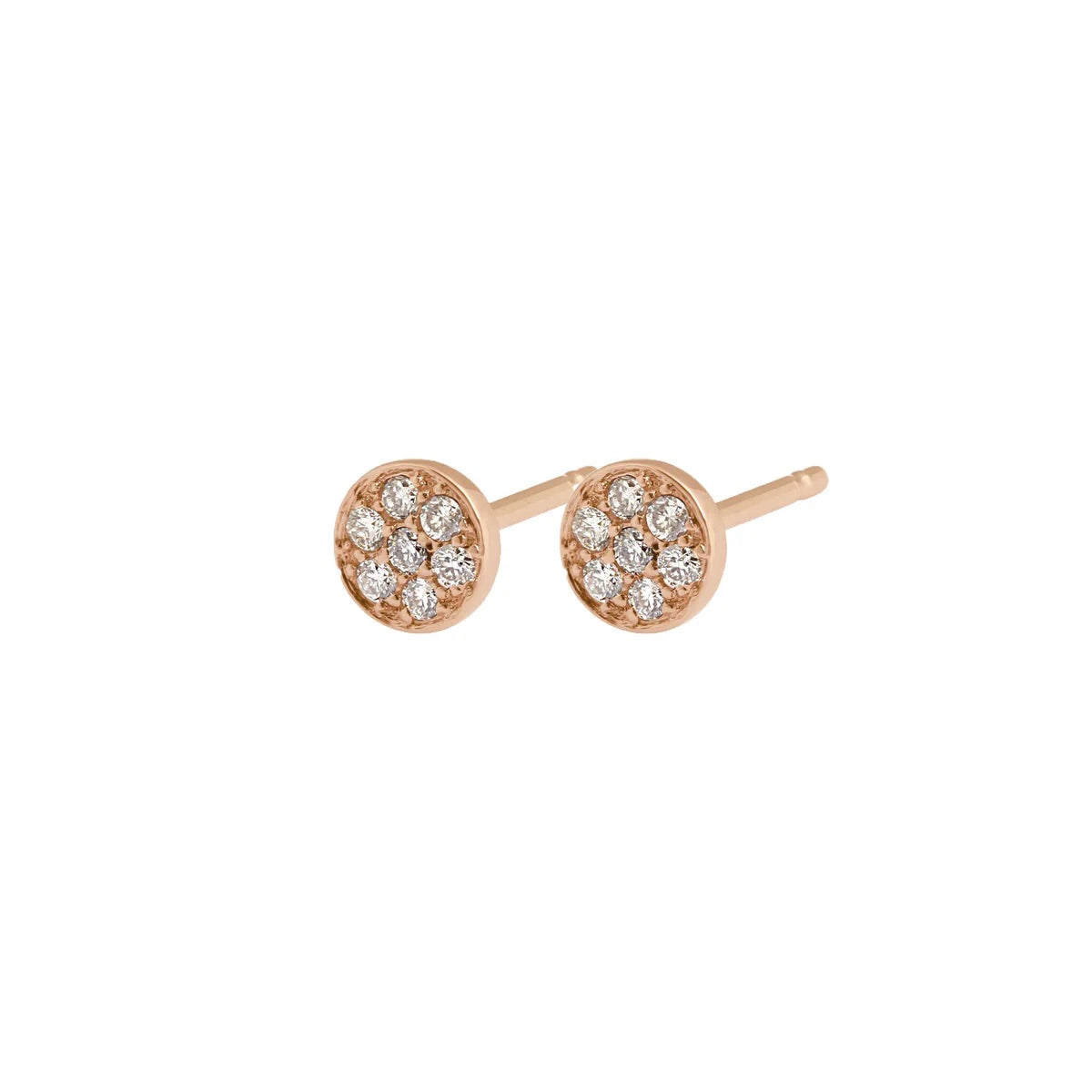 Boucles d’oreilles Puce Diamants