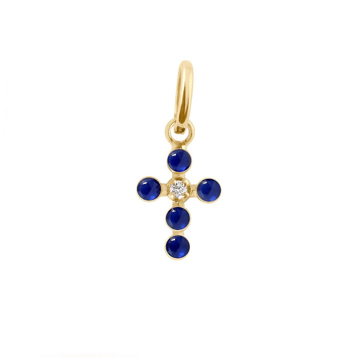 Pendentif Croix Perlée