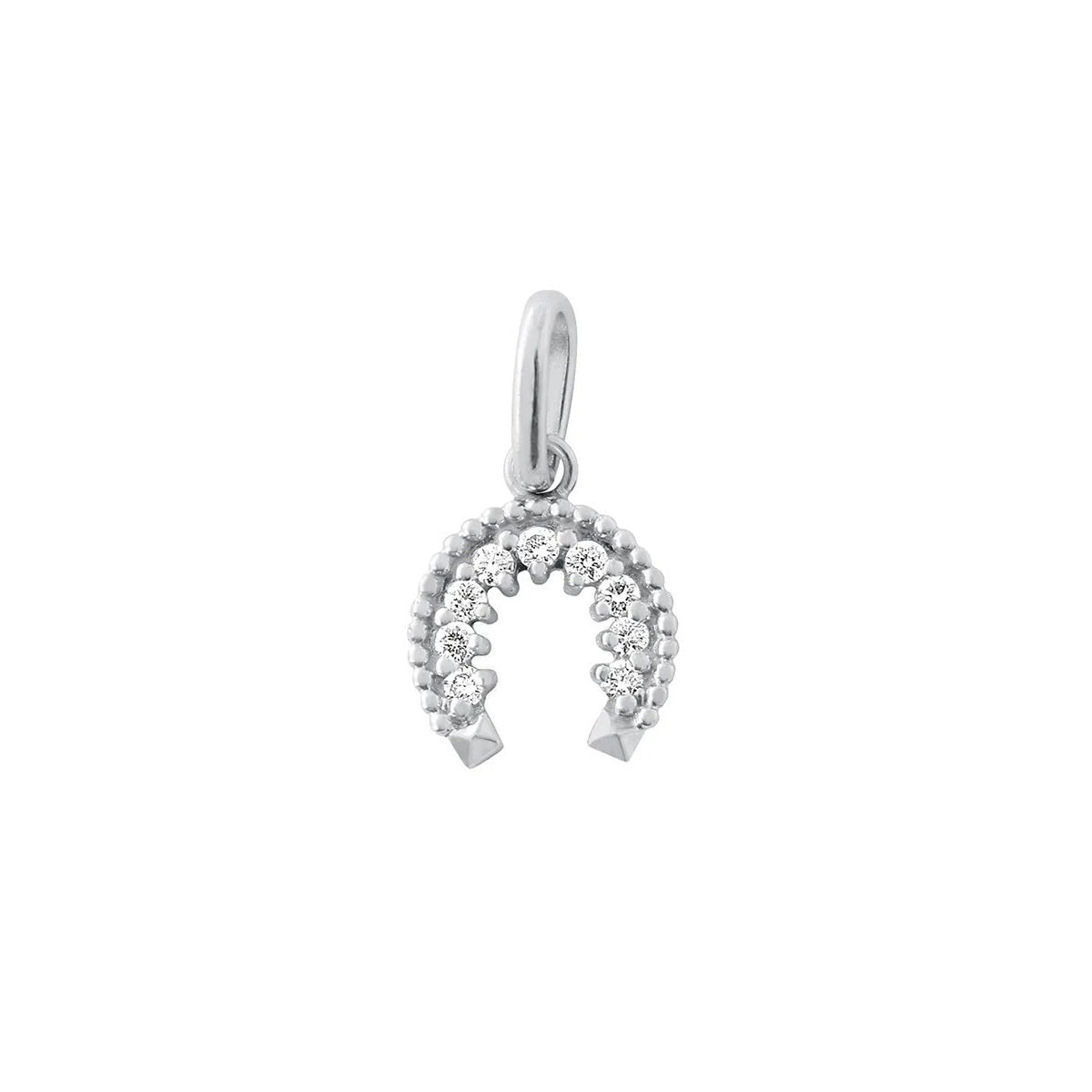 Pendentif Fer à Cheval Diamants