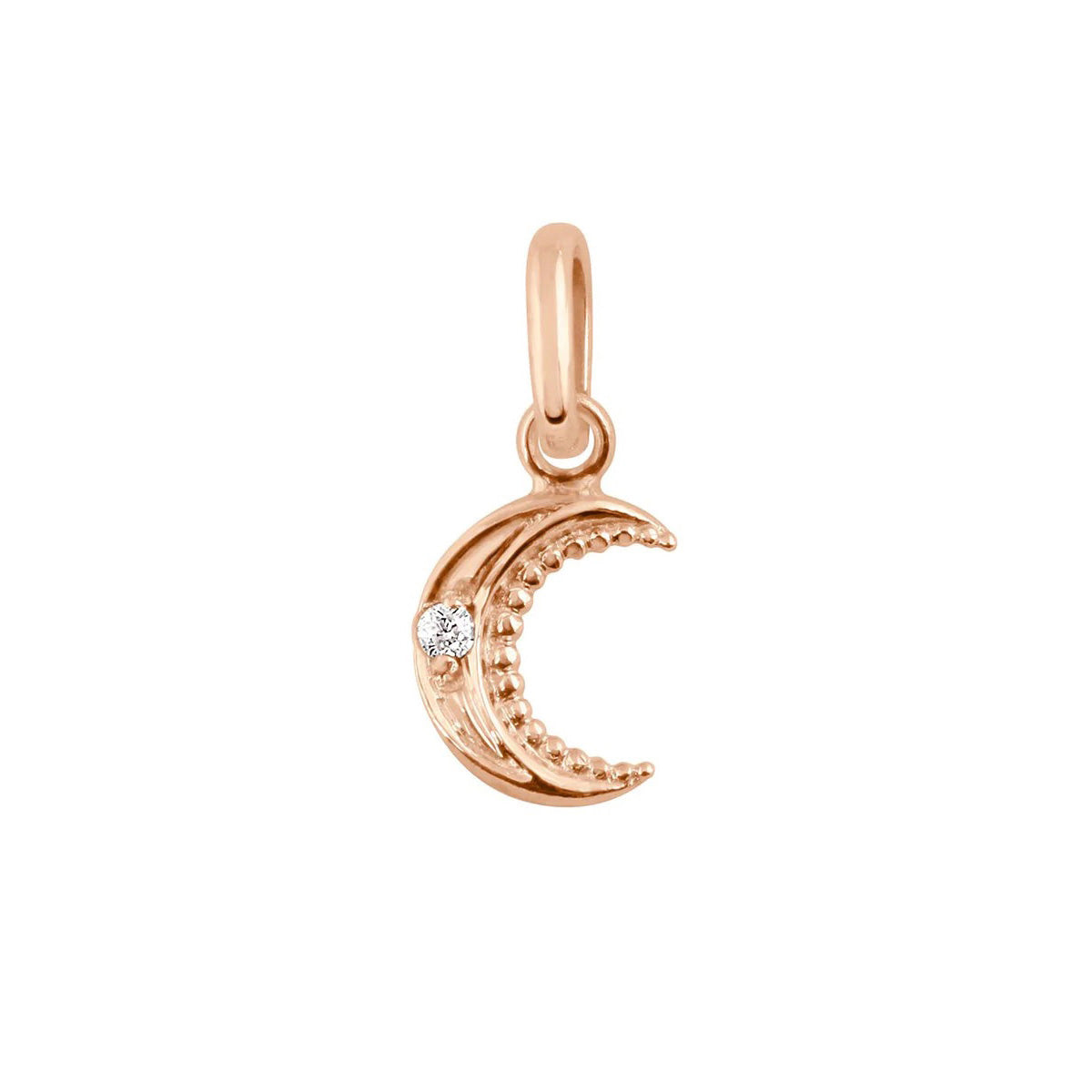 Pendentif Lune Diamant