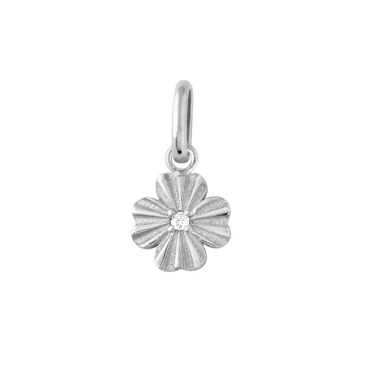 Pendentif Trèfle Lumière Diamant