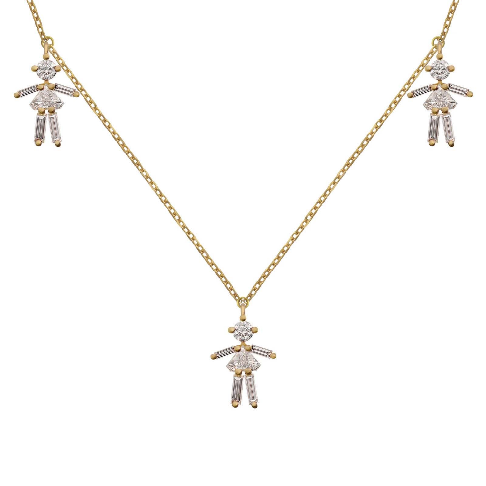 Collier Big Pendentif Triple